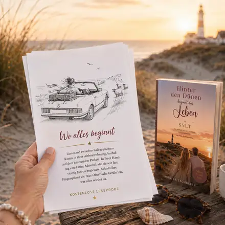 Gedruckte Leseprobe: Wo alles beginnt – erstes Kapitel